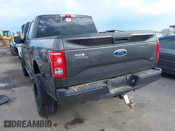 ✅ 2017 Ford F-150 XL • VIN: 1FTEW1EF8HKE49742 • Lot: 42685652. Listed on IAAI with 136,346 mi. Free auction sales archive from the USA and detailed vehicle history report at DreamBid. Image 3.