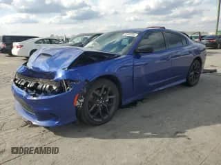 2022 Dodge Charger R/T с VIN 2C3CDXCT7NH157659, выставлен на аукционе Copart как лот 85855265 с пробегом 49 972 миль миль и Списание • Salvage title. История ставок и продаж доступна на DreamBid. Изображение 1.