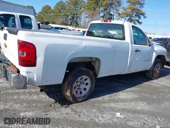 ✅ 2012 Chevrolet Silverado 1500 Work Truck • VIN: 1GCNCPEA8CZ185096 • Lot: 41426782. Listed on IAAI with 123,886 mi. Free auction sales archive from the USA and detailed vehicle history report at DreamBid. Image 4.