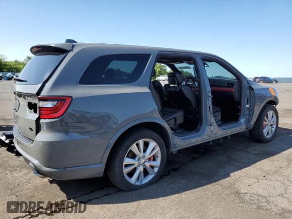 ✅ 2022 Dodge Durango R/T • VIN: 1C4SDJCT2NC189264 • Lot: 57562245. Listed on Copart with Not provided. Free auction sales archive from the USA and detailed vehicle history report at DreamBid. Image 3.