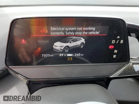 ✅ 2022 Volkswagen ID.4 Pro • VIN: WVGRMPE21NP072432 • Lot: 66491683. Listed on Copart with 7,371 mi. Free auction sales archive from the USA and detailed vehicle history report at DreamBid. Image 9.