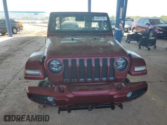 ✅ 2021 Jeep Wrangler Unlimited Sahara Altitude • VIN: 1C4HJXEM3MW762777 • Lot: 67072155. Listed on Copart with Not provided. Free auction sales archive from the USA and detailed vehicle history report at DreamBid. Image 5.