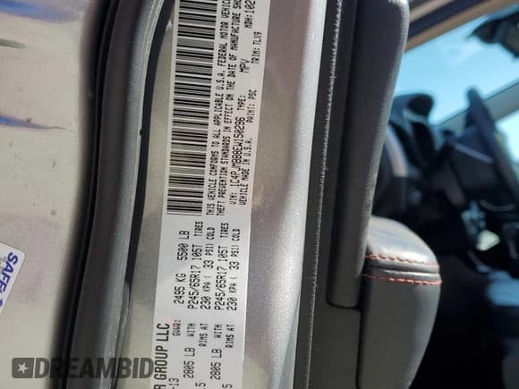 ✅ 2014 Jeep Cherokee Trailhawk • VIN: 1C4PJMBB8EW150296 • Lot: 68915275. Listed on Copart with 96,520 mi. Free auction sales archive from the USA and detailed vehicle history report at DreamBid. Image 13.