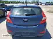 2017 Hyundai Accent SE with VIN KMHCT5AE7HU313283, listed as a Copart auction lot 58184555 with 130,763 mi miles and Salvage title. Bid and sale history available at DreamBid. Image 6.