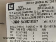 ✅ 2001 Chevrolet Blazer LT • VIN: 1GNDT13W31K189867 • Lot: 42111254. Wystawiony na IAAI z przebiegiem 151 066 mil. Bezpłatny archiwum sprzedaży aukcyjnych z USA i szczegółowy raport historii pojazdu na DreamBid. Zdjęcie 9.