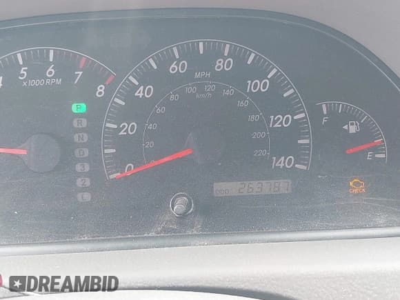 ✅ 2005 Toyota Camry XLE • VIN: 4T1BF30K55U612071 • Лот: 43256364. Опубликован ранее на IAAI с пробегом 263 787 миль. Бесплатный доступ к архиву аукционных продаж из США и подробный отчёт об истории автомобиля на DreamBid. Изображение 7.