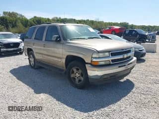 2005 Chevrolet Tahoe LT with VIN 1GNEC13T75R131512, listed as a IAAI auction lot 43182291 with 231,938 mi miles and . Bid and sale history available at DreamBid. Image 1.