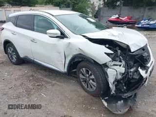 2015 Nissan Murano Platinum with VIN 5N1AZ2MH5FN272122, listed as a IAAI auction lot 43194855 with 118,562 mi miles and . Bid and sale history available at DreamBid. Image 1.