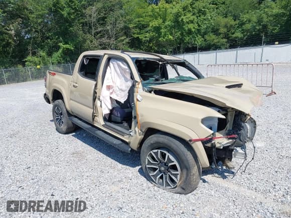 ✅ 2020 Toyota Tacoma SR5 • VIN: 3TMCZ5ANXLM318347 • Lot: 42852946. Listed on IAAI with Not provided. Free auction sales archive from the USA and detailed vehicle history report at DreamBid. Image 1.