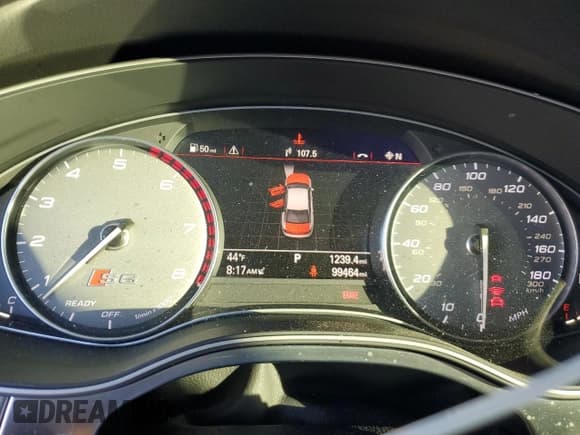 ✅ 2017 Audi S6 Premium Plus • VIN: WAUFFAFC3HN112058 • Lot: 89358895. Listed on Copart with 99,464 mi. Free auction sales archive from the USA and detailed vehicle history report at DreamBid. Image 9.