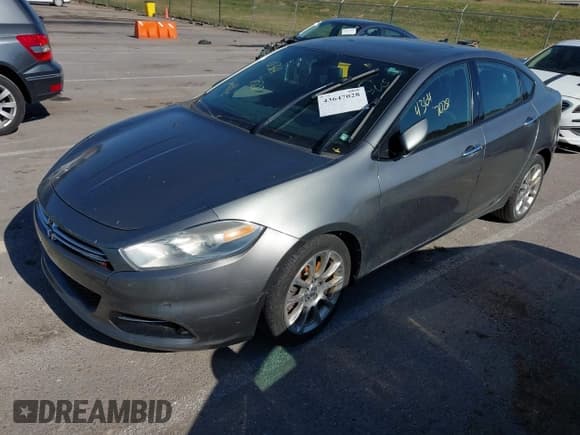 ✅ 2013 Dodge Dart Limited • VIN: 1C3CDFCH7DD576094 • Лот: 43647028. Опубликован ранее на IAAI с пробегом 143 356 миль. Бесплатный доступ к архиву аукционных продаж из США и подробный отчёт об истории автомобиля на DreamBid. Изображение 2.
