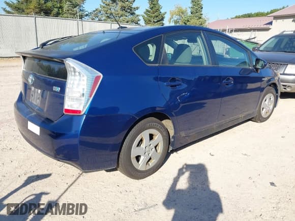 ✅ 2010 Toyota Prius IV • VIN: JTDKN3DU0A0191445 • Lot: 43273890. Listed on IAAI with 242,725 mi. Free auction sales archive from the USA and detailed vehicle history report at DreamBid. Image 4.
