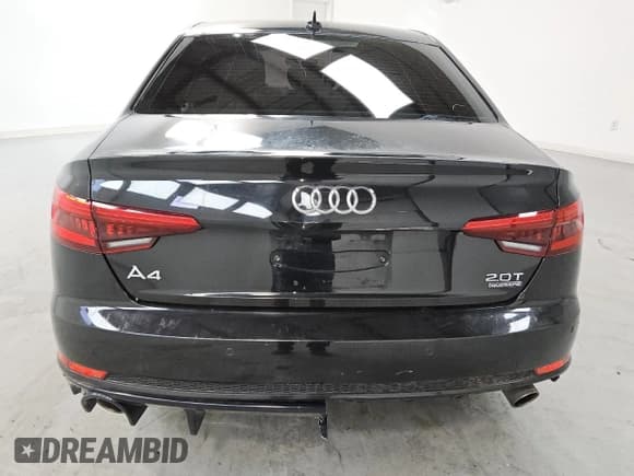 ✅ 2017 Audi A4 Premium Plus • VIN: WAUENBF43HN042400 • Lot: 84773895. Listed on Copart with 65,778 mi. Free auction sales archive from the USA and detailed vehicle history report at DreamBid. Image 6.