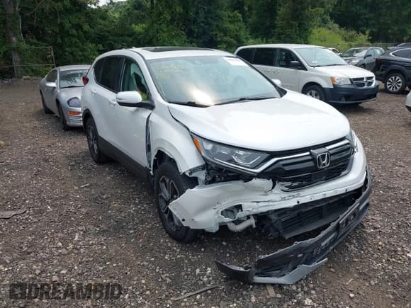 ✅ 2021 Honda CR-V EX-L • VIN: 7FARW2H88ME010833 • Lot: 42883438. Listed on IAAI with 54,396 mi. Free auction sales archive from the USA and detailed vehicle history report at DreamBid. Image 6.