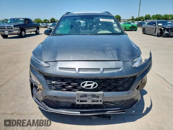 2023 Hyundai Kona N Line с VIN KM8K3CA34PU931772, выставлен на аукционе Copart как лот 61358425 с пробегом Не указан миль и Чистый • Clean title. История ставок и продаж доступна на DreamBid. Изображение 5.