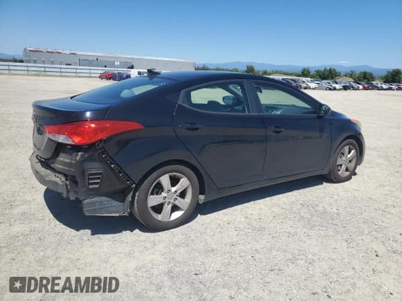 ✅ 2011 Hyundai Elantra Limited • VIN: KMHDH4AE7BU155647 • Lot: 58026095. Listed on Copart with 103,805 mi. Free auction sales archive from the USA and detailed vehicle history report at DreamBid. Image 3.