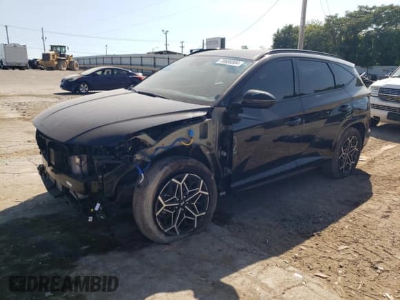 ✅ 2024 Hyundai Tucson N Line • VIN: KM8JFCD1XRU164252 • Lot: 70608304. Wystawiony na Copart z przebiegiem 15 302 mil. Bezpłatny archiwum sprzedaży aukcyjnych z USA i szczegółowy raport historii pojazdu na DreamBid. Zdjęcie 1.