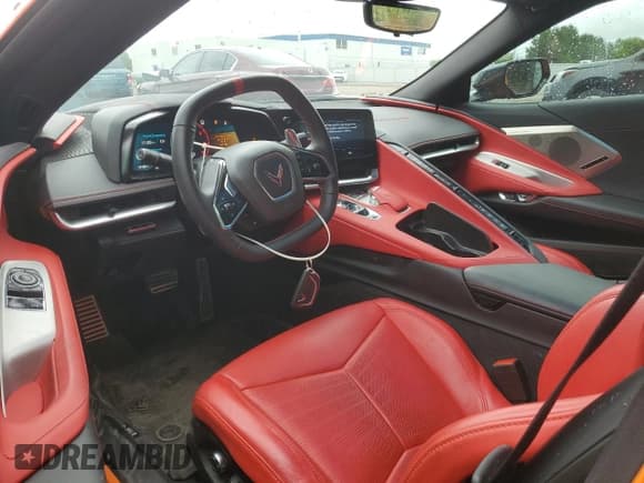 ✅ 2023 Chevrolet Corvette 2LT • VIN: 1G1YB2D42P5109068 • Lot: 69297175. Listed on Copart with 16,199 mi. Free auction sales archive from the USA and detailed vehicle history report at DreamBid. Image 8.