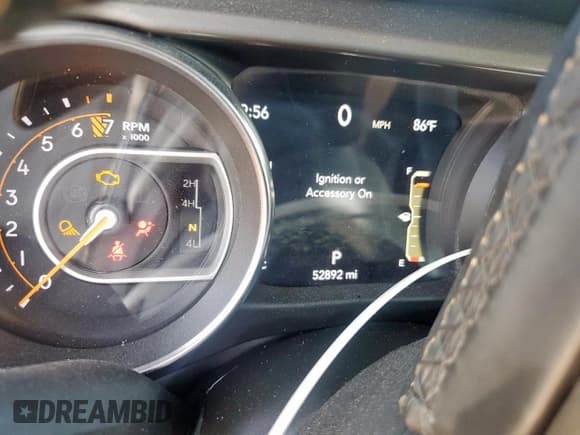 ✅ 2022 Jeep Gladiator Texas Trail • VIN: 1C6HJTAG9NL132748 • Lot: 69239065. Wystawiony na Copart z przebiegiem 52 892 mil. Bezpłatny archiwum sprzedaży aukcyjnych z USA i szczegółowy raport historii pojazdu na DreamBid. Zdjęcie 9.