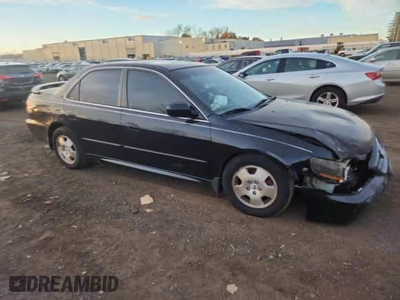 2001 Honda Accord EX z VIN 1HGCG16591A036378, wystawiony jako Copart lot #90289725 z przebiegiem Nie podano mil oraz Szkoda całkowita • Salvage title. Historia ofert i sprzedaży dostępna na DreamBid. Obrazek 4.
