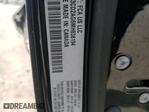 ✅ 2021 Dodge Challenger SXT • VIN: 2C3CDZAG6MH638194 • Lot: 73024644. Wystawiony na Copart z przebiegiem 30 607 mil. Bezpłatny archiwum sprzedaży aukcyjnych z USA i szczegółowy raport historii pojazdu na DreamBid. Zdjęcie 14.