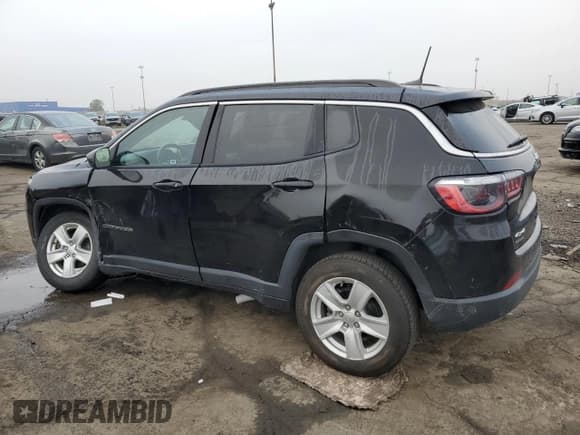 ✅ 2022 Jeep Compass Latitude • VIN: 3C4NJDBB6NT121019 • Lot: 81715005. Listed on Copart with 69,896 mi. Free auction sales archive from the USA and detailed vehicle history report at DreamBid. Image 2.