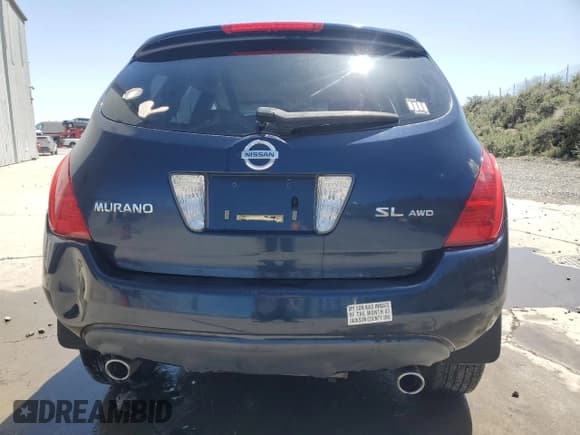 ✅ 2004 Nissan Murano SE • VIN: JN8AZ08W44W343162 • Лот: 53915615. Опубликован ранее на Copart с пробегом 156 632 миль. Бесплатный доступ к архиву аукционных продаж из США и подробный отчёт об истории автомобиля на DreamBid. Изображение 6.