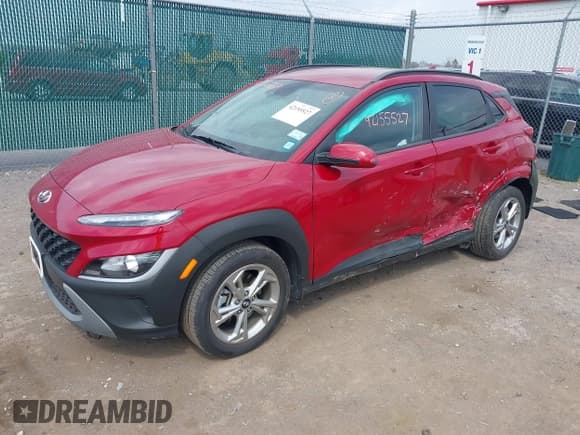 ✅ 2022 Hyundai Kona SEL • VIN: KM8K6CAB4NU924607 • Lot: 42155527. Listed on IAAI with 12,820 mi. Free auction sales archive from the USA and detailed vehicle history report at DreamBid. Image 17.