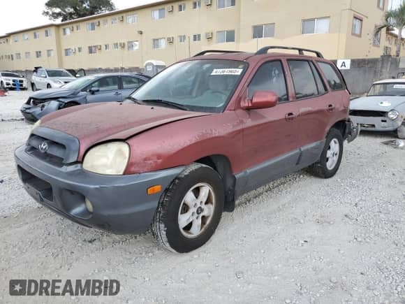 2005 Hyundai Santa Fe GLS с VIN KM8SC13D65U949875, выставлен на аукционе Copart как лот 47361905 с пробегом 122 658 миль миль и Списание • Salvage title. История ставок и продаж доступна на DreamBid. Изображение 1.