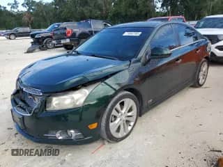 ✅ 2014 Chevrolet Cruze LTZ • VIN: 1G1PG5SB4E7166499 • Лот: 71042705. Опубликован ранее на Copart с пробегом 197 470 миль. Бесплатный доступ к архиву аукционных продаж из США и подробный отчёт об истории автомобиля на DreamBid. Изображение 1.