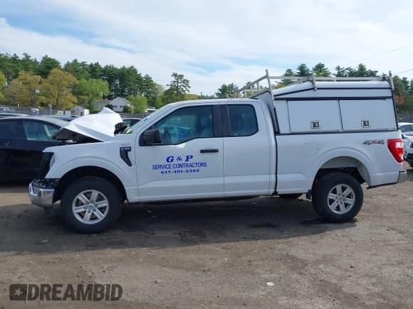 ✅ 2023 Ford F-150 XL • VIN: 1FTEX1EP9PKE54629 • Lot: 42212305. Listed on IAAI with 34,159 mi. Free auction sales archive from the USA and detailed vehicle history report at DreamBid. Image 15.