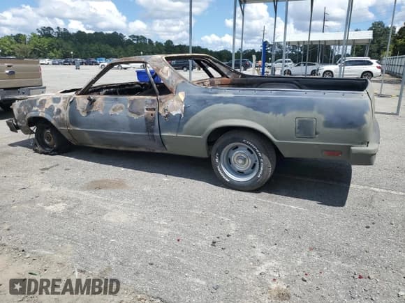 ✅ 1978 Chevrolet El Camino • VIN: 1W80L8Z434291 • Лот: 69253624. Опубликован ранее на Copart с пробегом Не указан. Бесплатный доступ к архиву аукционных продаж из США и подробный отчёт об истории автомобиля на DreamBid. Изображение 2.