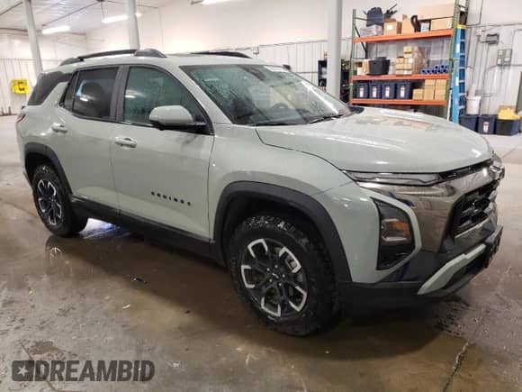 2025 Chevrolet Equinox AWD ACTIV с VIN 3GNAXSEG7SL270440, выставлен на аукционе Copart как лот 53275775 с пробегом 3 098 миль миль и Списание • Salvage title. История ставок и продаж доступна на DreamBid. Изображение 4.