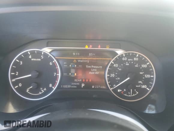 ✅ 2021 Nissan Rogue S • VIN: 5N1AT3AA3MC838270 • Lot: 81539785. Listed on Copart with 110,539 mi. Free auction sales archive from the USA and detailed vehicle history report at DreamBid. Image 9.