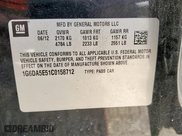 ✅ 2012 Cadillac CTS • VIN: 1G6DA5E51C0158712 • Lot: 80756965. Wystawiony na Copart z przebiegiem 127 723 mil. Bezpłatny archiwum sprzedaży aukcyjnych z USA i szczegółowy raport historii pojazdu na DreamBid. Zdjęcie 13.