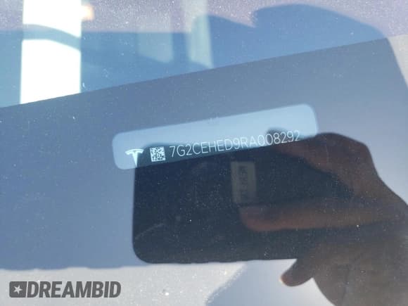 ✅ 2024 Tesla Cybertruck • VIN: 7G2CEHED9RA008292 • Lot: 65933485. Listed on Copart with Not provided. Free auction sales archive from the USA and detailed vehicle history report at DreamBid. Image 12.