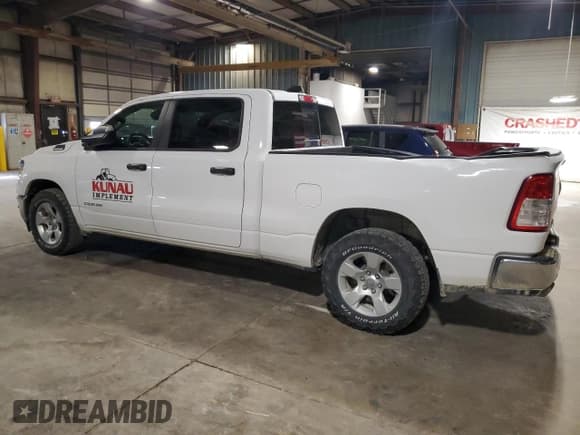 ✅ 2023 Ram 1500 Lone Star • VIN: 1C6SRFMT2PN616227 • Lot: 67522985. Listed on Copart with 61,332 mi. Free auction sales archive from the USA and detailed vehicle history report at DreamBid. Image 2.