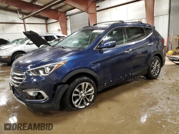 ✅ 2018 Hyundai Santa Fe Limited • VIN: 5XYZUDLA6JG537734 • Лот: 47313155. Опубликован ранее на Copart с пробегом 109 611 миль. Бесплатный доступ к архиву аукционных продаж из США и подробный отчёт об истории автомобиля на DreamBid. Изображение 1.