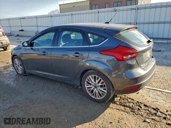 ✅ 2017 Ford Focus Titanium • VIN: 1FADP3N22HL342591 • Lot: 96624285. Listed on Copart with 117,405 mi. Free auction sales archive from the USA and detailed vehicle history report at DreamBid. Image 2.