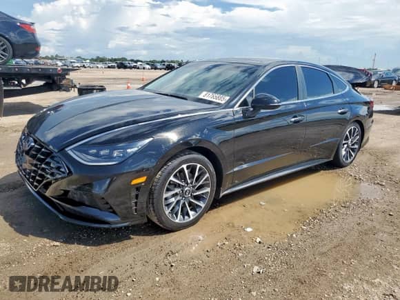 ✅ 2022 Hyundai Sonata Limited • VIN: KMHL34J29NA194892 • Лот: 81765885. Опубликован ранее на Copart с пробегом 57 271 миль. Бесплатный доступ к архиву аукционных продаж из США и подробный отчёт об истории автомобиля на DreamBid. Изображение 1.