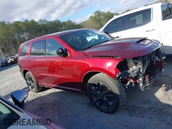 2021 Dodge Durango R/T with VIN 1C4SDJCT6MC848896, listed as a IAAI auction lot 41843255 with 59,234 mi miles and . Bid and sale history available at DreamBid. Image 13.
