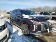 ✅ 2023 Hyundai Palisade Calligraphy • VIN: KM8R7DGE8PU593004 • Лот: 41677495. Опубликован ранее на Copart с пробегом 35 334 миль. Бесплатный доступ к архиву аукционных продаж из США и подробный отчёт об истории автомобиля на DreamBid. Изображение 4.