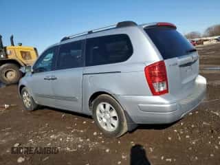 2007 Hyundai Entourage GLS z VIN KNDMC233X76019057, wystawiony jako Copart lot #49633025 z przebiegiem 207 486 mil mil oraz Szkoda całkowita • Salvage title. Historia ofert i sprzedaży dostępna na DreamBid. Obrazek 2.