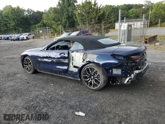 ✅ 2024 BMW 8 Series M850i xDrive • VIN: WBAFY4C07RCR46823 • Lot: 71539505. Listed on Copart with 6,094 mi. Free auction sales archive from the USA and detailed vehicle history report at DreamBid. Image 2.