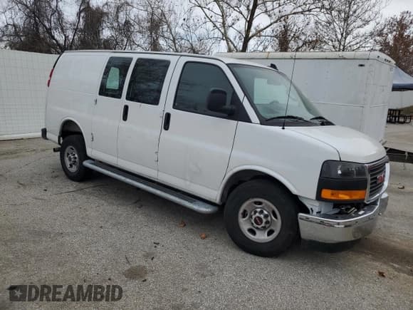 ✅ 2025 GMC Savana Cargo • VIN: 1GTW7AFP6S1217789 • Лот: 93034565. Опубликован ранее на Copart с пробегом Не указан. Бесплатный доступ к архиву аукционных продаж из США и подробный отчёт об истории автомобиля на DreamBid. Изображение 4.