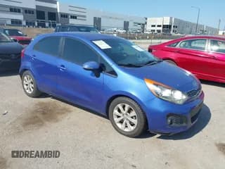✅ 2012 Kia Rio SX • VIN: KNADN5A39C6054694 • Lot: 42940779. Listed on IAAI with 112,979 mi. Free auction sales archive from the USA and detailed vehicle history report at DreamBid. Image 1.
