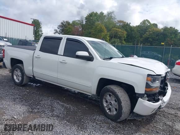 2017 Chevrolet Silverado 1500 LT with VIN 3GCUKREC8HG226281, listed as a IAAI auction lot 40446531 with 117,634 mi miles and . Bid and sale history available at DreamBid. Image 1.