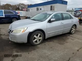 ✅ 2005 Honda Accord EX-L • VIN: 1HGCM56825A064197 • Lot: 93851435. Wystawiony na Copart z przebiegiem 182 190 mil. Bezpłatny archiwum sprzedaży aukcyjnych z USA i szczegółowy raport historii pojazdu na DreamBid. Zdjęcie 1.