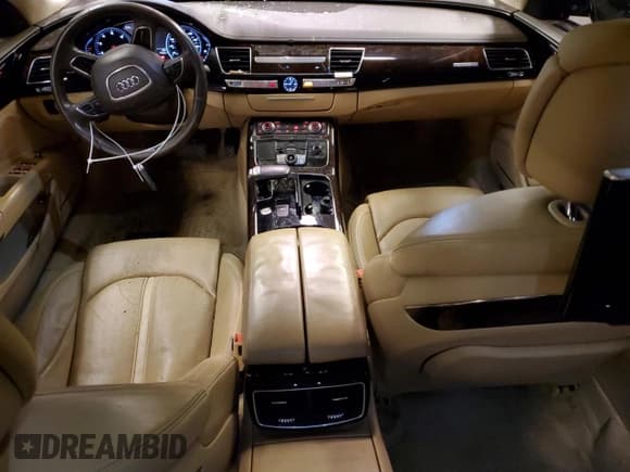 ✅ 2012 Audi A8 • VIN: WAURVAFD1CN025549 • Lot: 85537194. Listed on Copart with 77,422 mi. Free auction sales archive from the USA and detailed vehicle history report at DreamBid. Image 8.