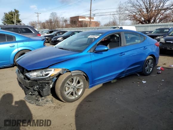 ✅ 2017 Hyundai Elantra SE • VIN: KMHD84LF2HU222489 • Lot: 86880064. Listed on Copart with 91,056 mi. Free auction sales archive from the USA and detailed vehicle history report at DreamBid. Image 1.
